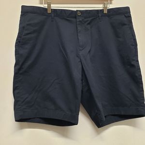 Michael Kors Chino Stretch Short Mens Size 38 Navy 9" Inseam Casual Preppy